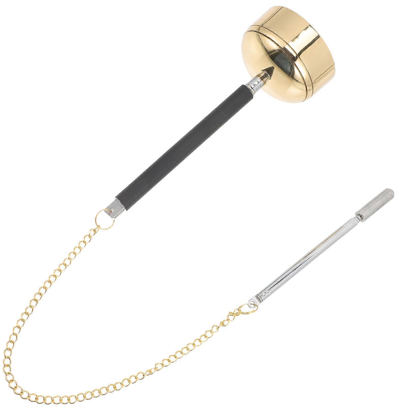 Bouddhisme Main Bague Instrument Yin Qing Temple Approvisionnement Prise Confortable Croustillant Son Méditation Prière Conception Durable