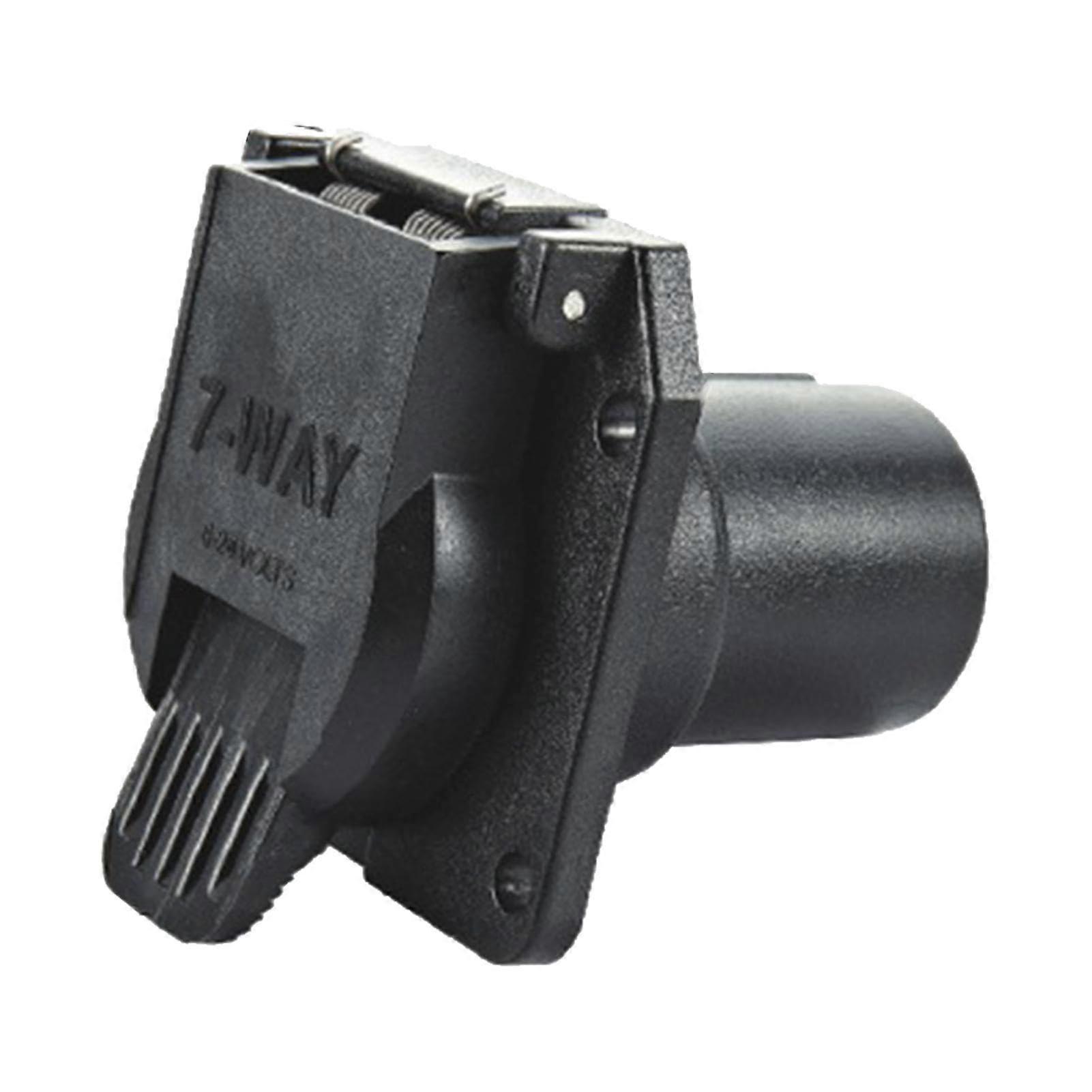 7Pin Trailer Socket  Vehicle Side Female End, RV 7Way Replacement Plug