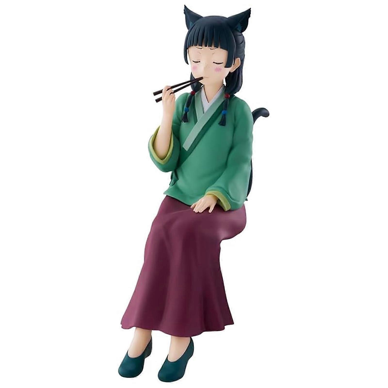 Maomao Action Figure The Apothecary Diaries Anime PVC Model DCollection Sitting Pose Desktop Decoration Gift For Fans