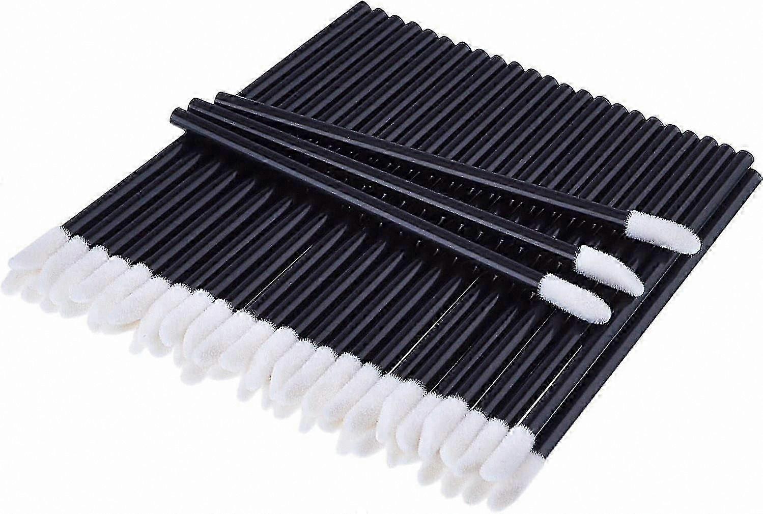 200-Pack Black Makeup Applicators for Lip Products