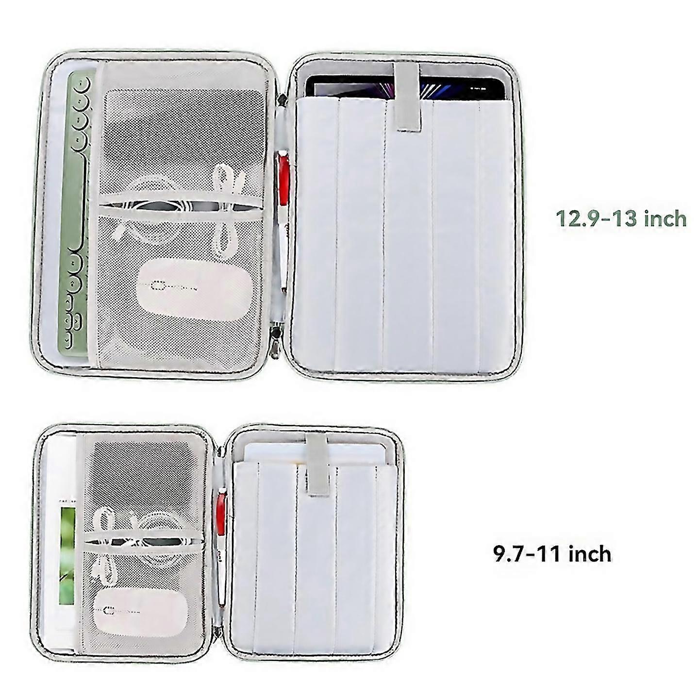 12913 Inch Tablet Sleeve Case Tablet Carrying Bag Green