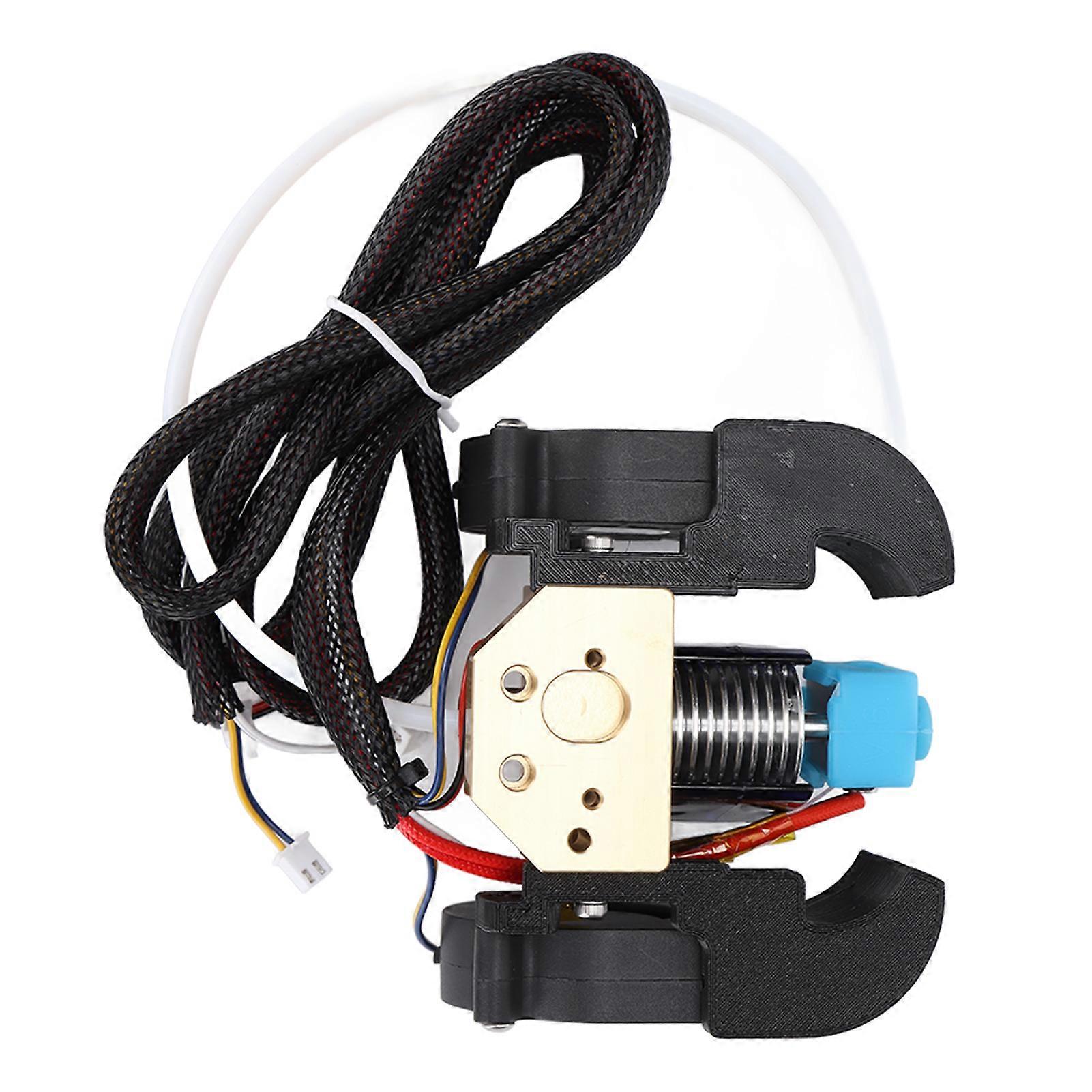 All Metal V6 Hotend Good Heat Dissipation Install Replace Easily Wide Compatibility 3D Printer Accessories with 3 Fans