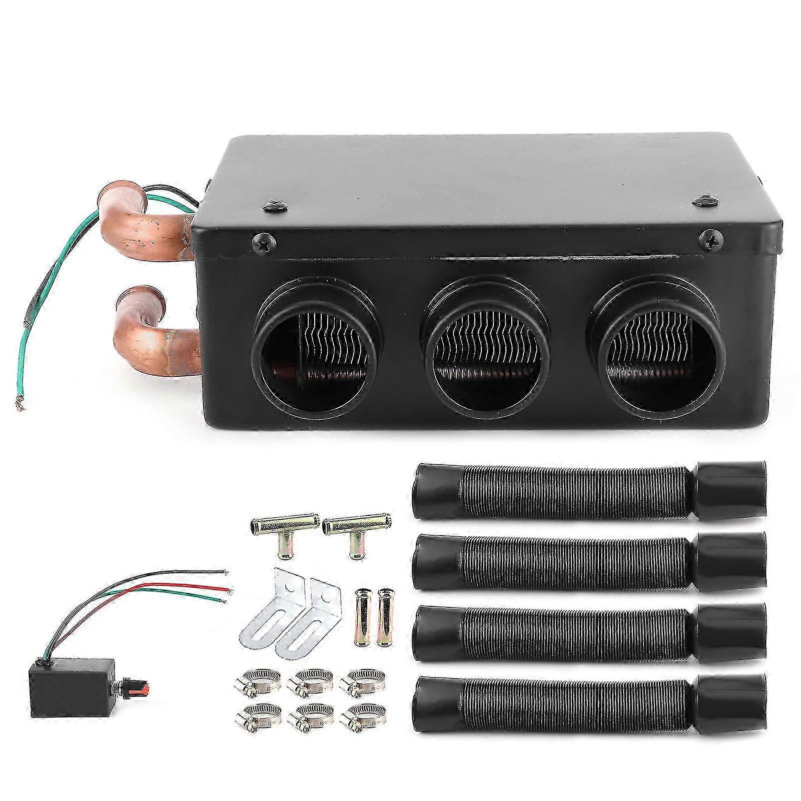 12V 50W 3 Hole Car Heater Low Noise Portable Warmer for Winter Defrosting