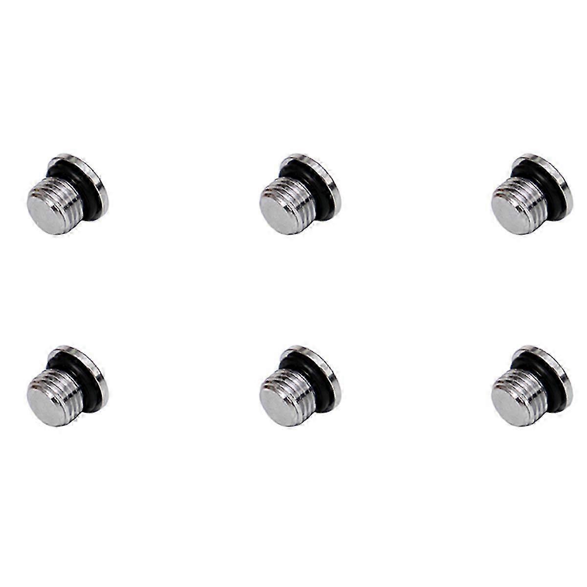 6X Scuba Diving 1St Stage Regulator LP Low Pressure Port Plug Scuba Diving Replacement Part
