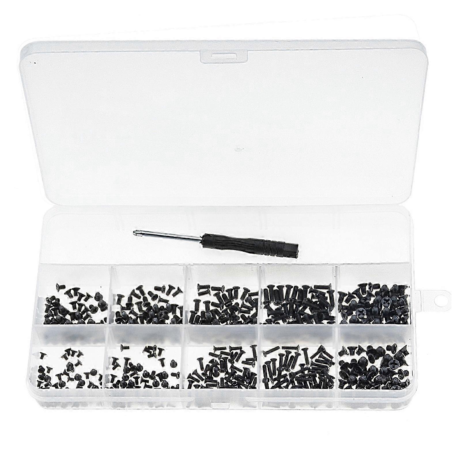 Cross Grooved Flat Head Set Of Mechanical Screws Laptop Notebook Computer Screw SZRH A-D