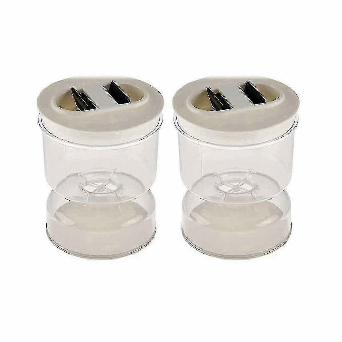 2-Pack Kitchen Fermentation Set with Dry and Wet Separation for Juice Extraction