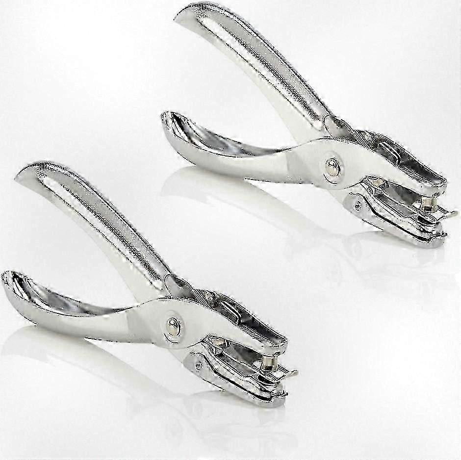 Single Hole Puncher for Office Use, 5 Sheet Capacity, Classic Design for Easy Paper Punching