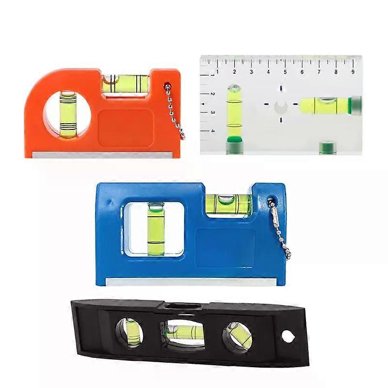 High Precision Transparent Two Direction Magnetic Level Bubble Mini Spirit Level