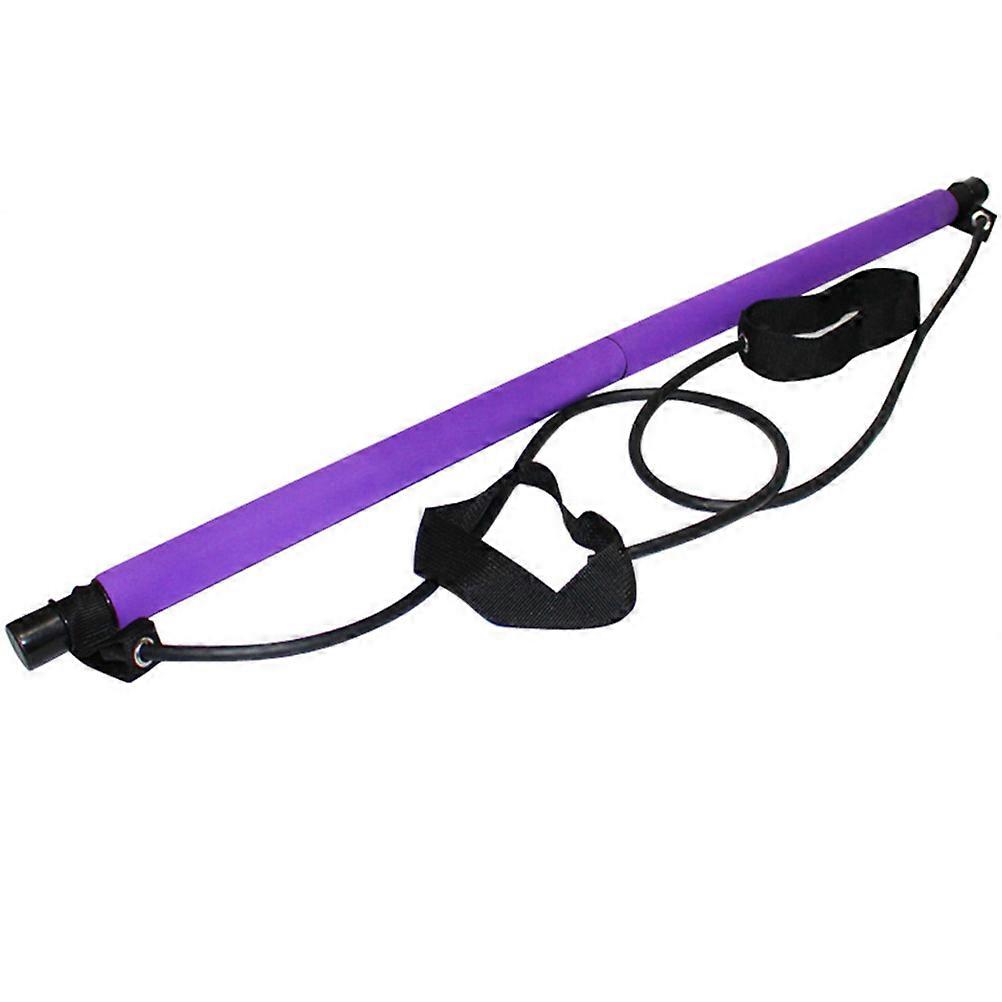 Athletic Stretch Rope Multi-Function Training Rope for Home Exercise Purple 1Set