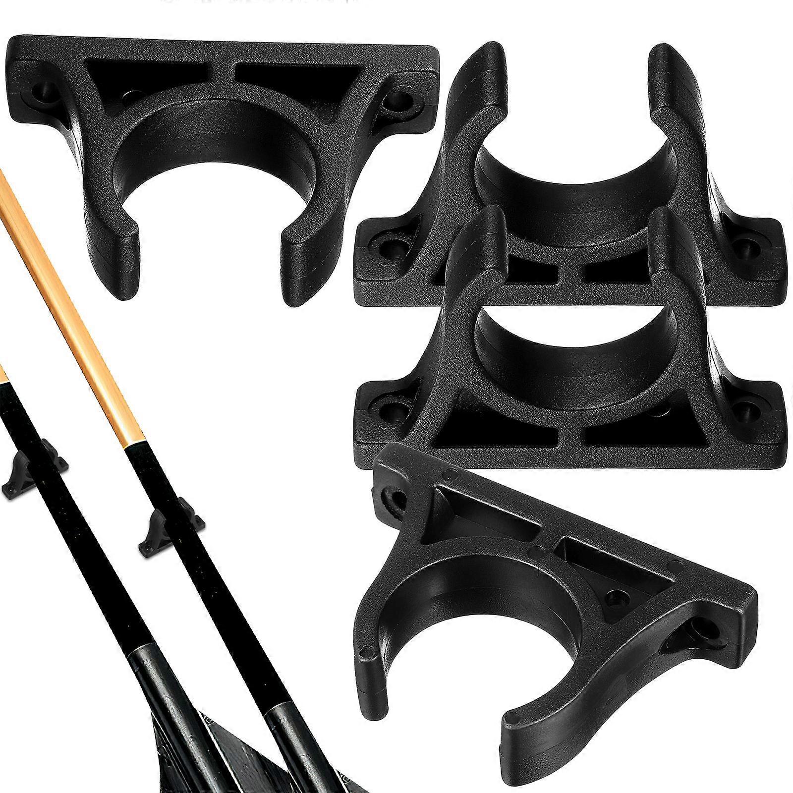 Paddle Clip for Kayak Plastic Boat Paddle Fixed Buckles for Secure Paddling 4Pcs