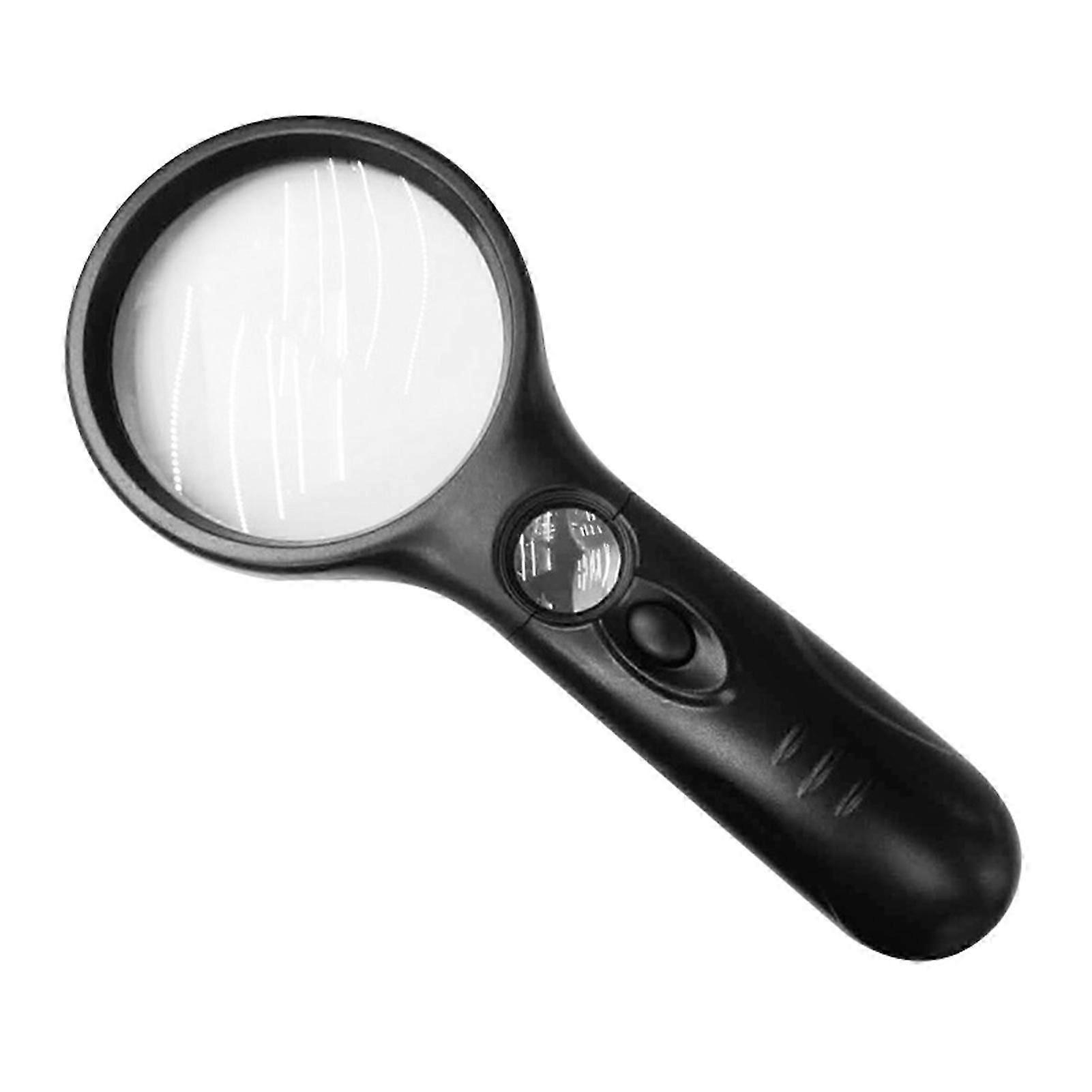 Double Lens Magnifying Glass with Light Multipurpose Reading Magnifier for Crafts Making
