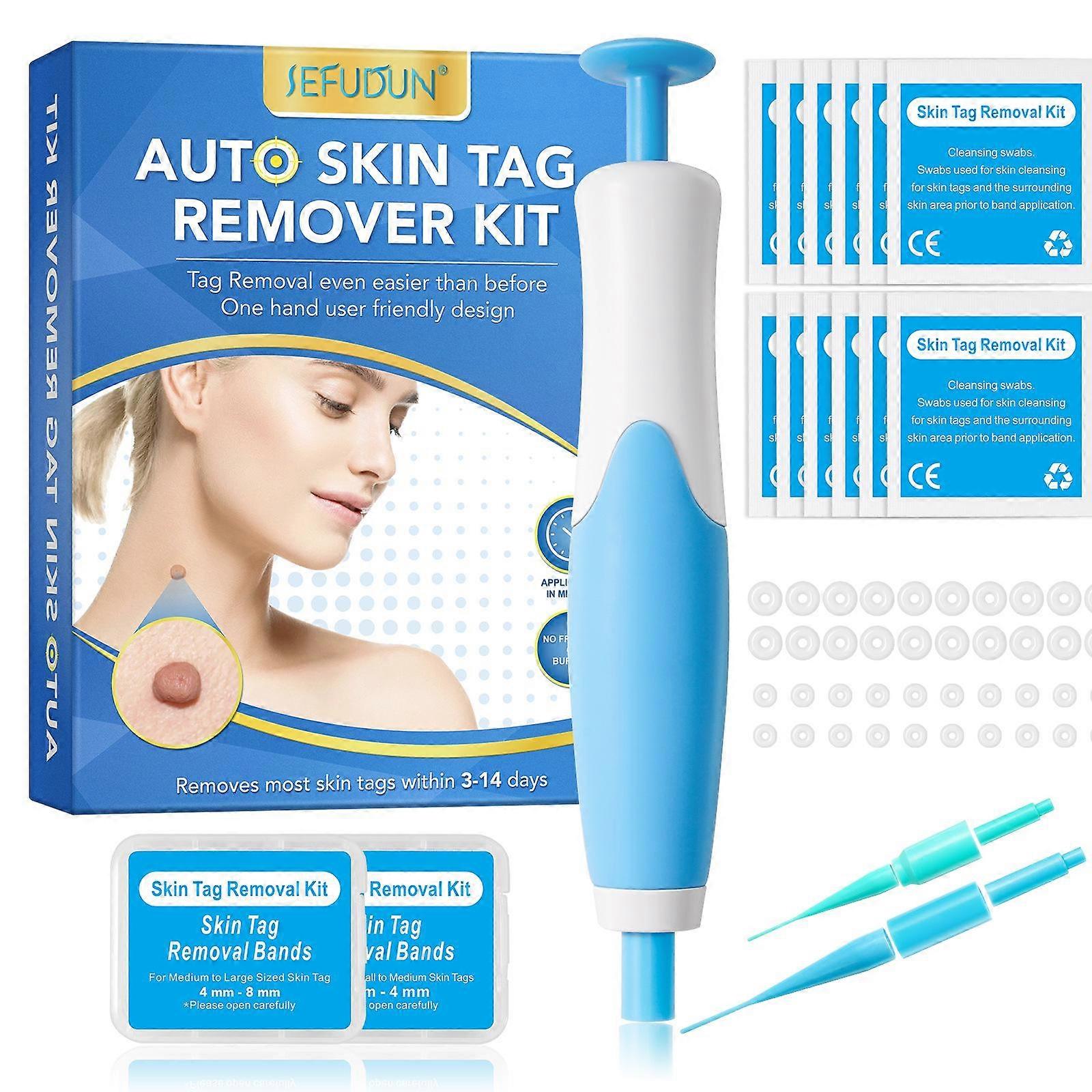 Skin-Tag Remover dobbelthodet pennsett, flerbruks 2 i 1 design, rask effektiv bærbar praktisk 2-9 mm
