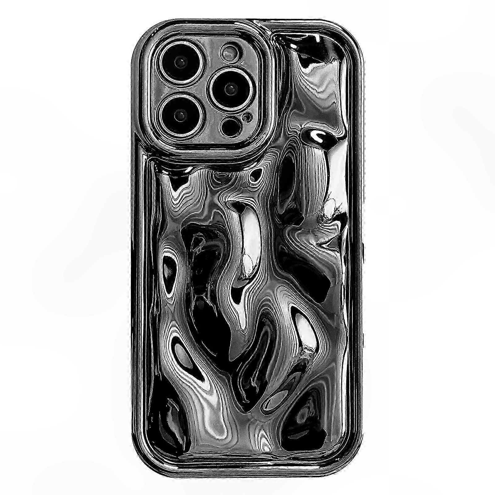 Meteorite Texture TPU Phone Case with Electroplating Finish for Galaxy