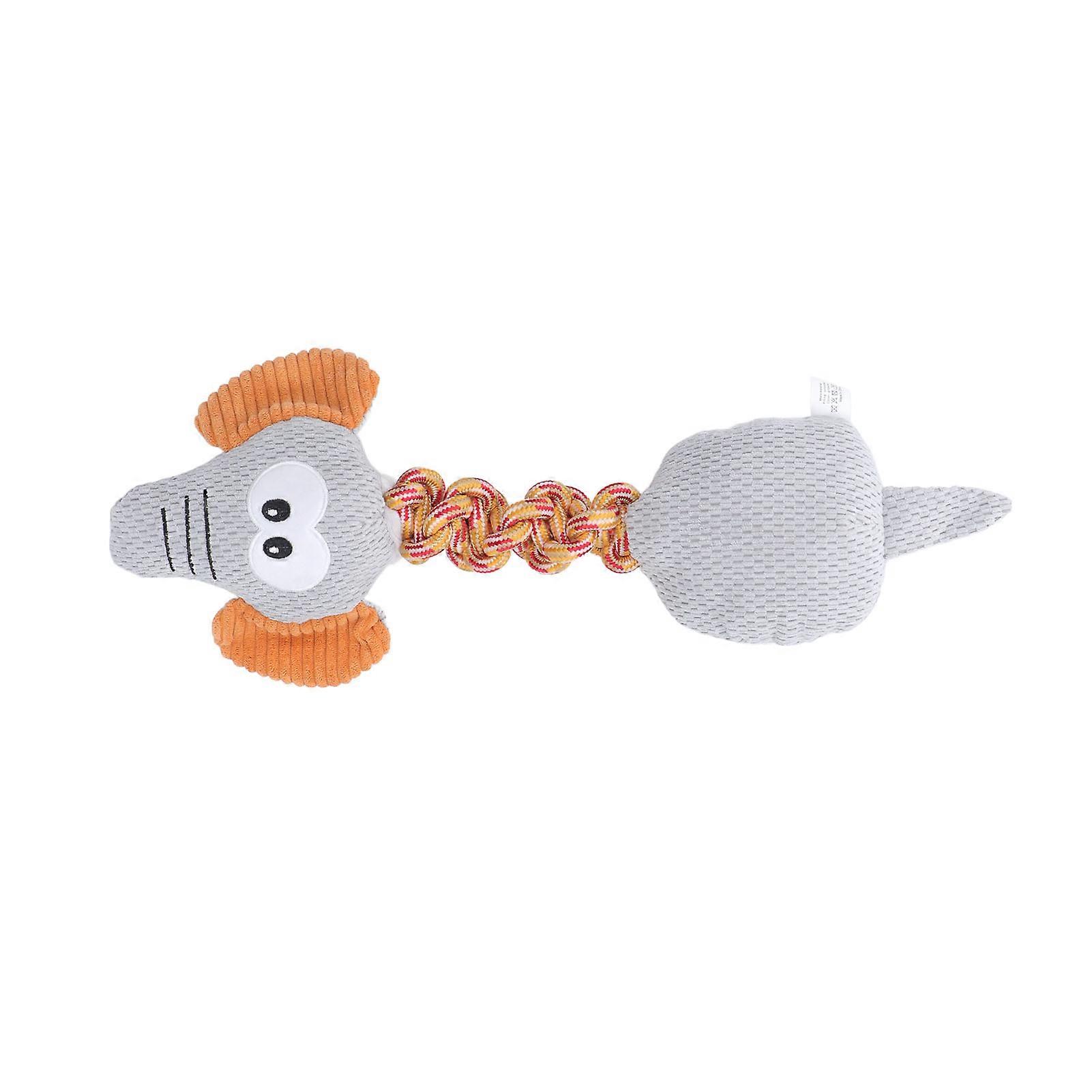 Interactive Bite Resistant Squeaky Dog Toy Elephant 46cm Plush