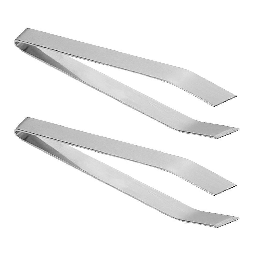 Stainless Pliers for Kitchen Use Silver Small Tools 2pcs