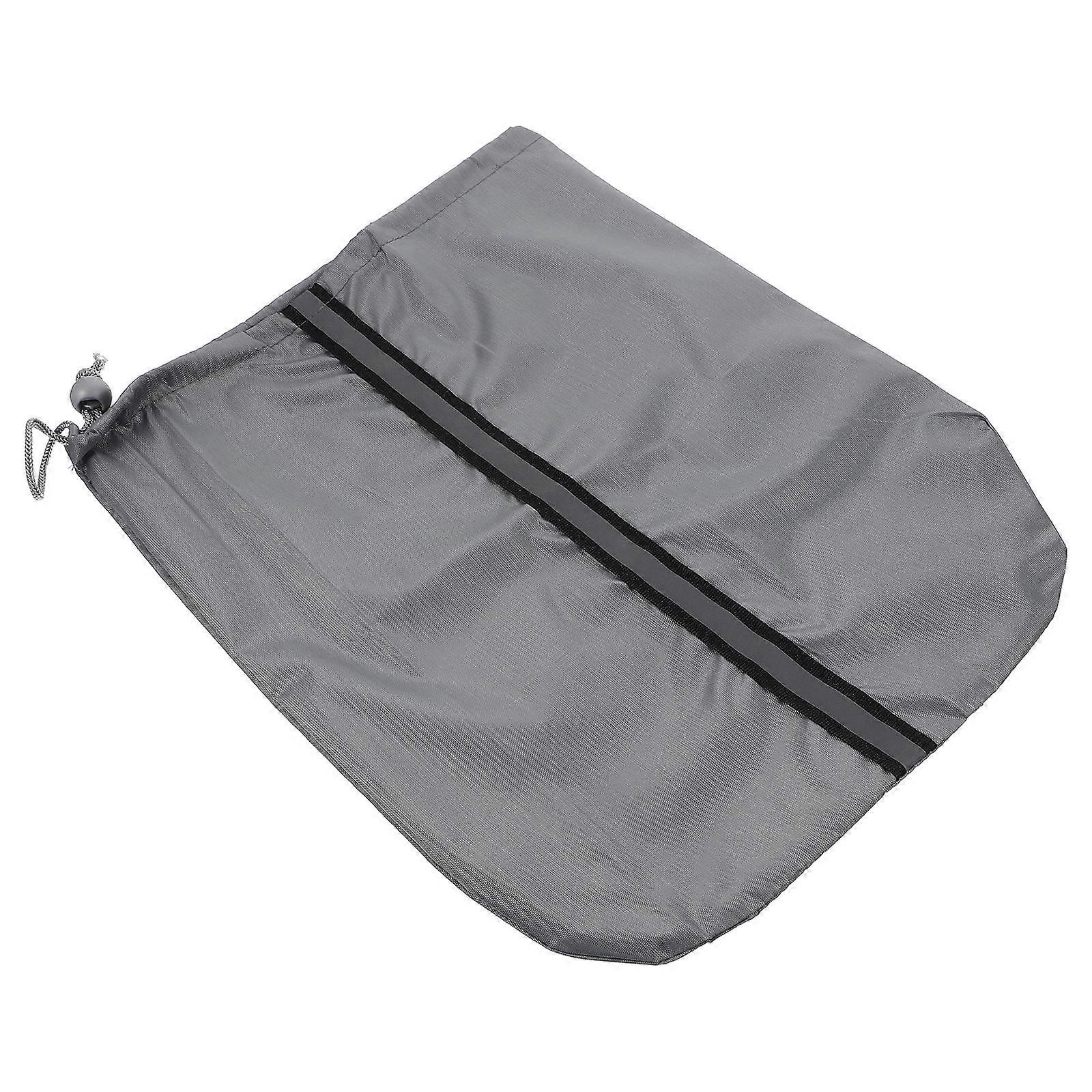 Car Side Mirror Protective Covers with Drawstring Design for Outdoor Use Made of Oxford Cloth Grey