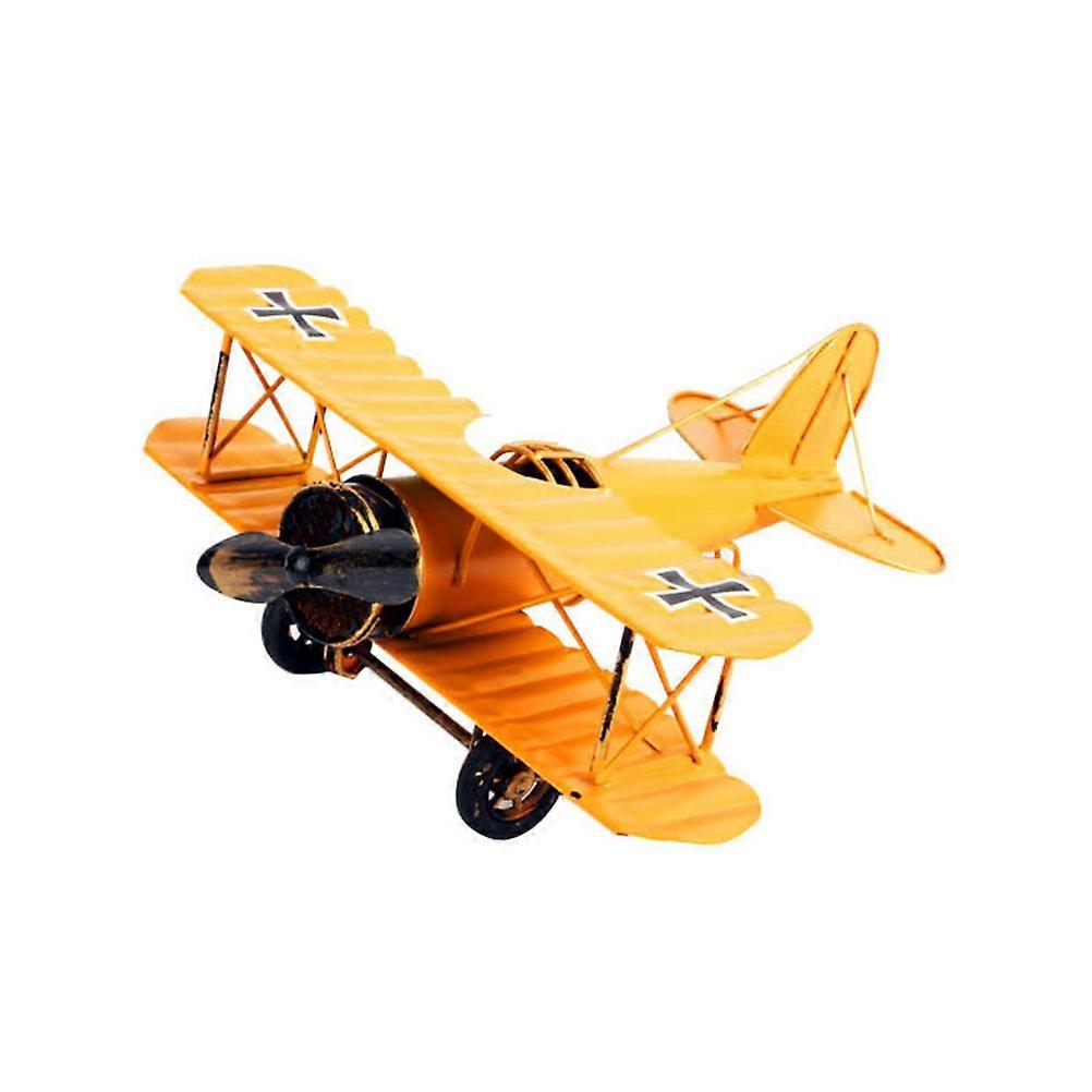Creative Vintage Plane Model for Decor Use with Retro