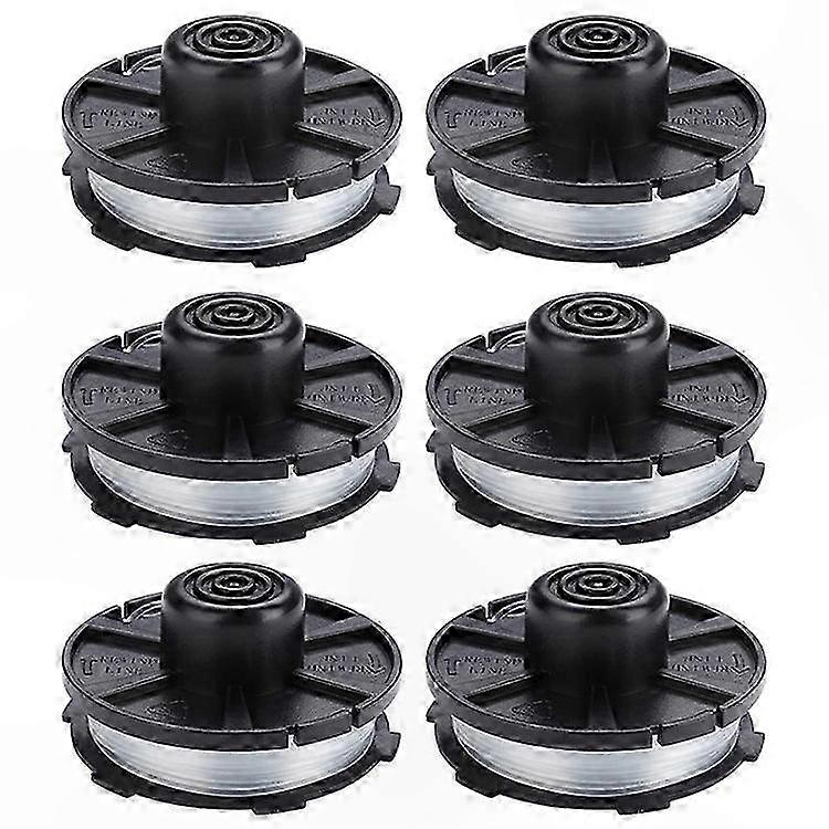 6-Pack Replacement Spool Wire Reels for Lawn Mower Models 196146-9 and 195858-1