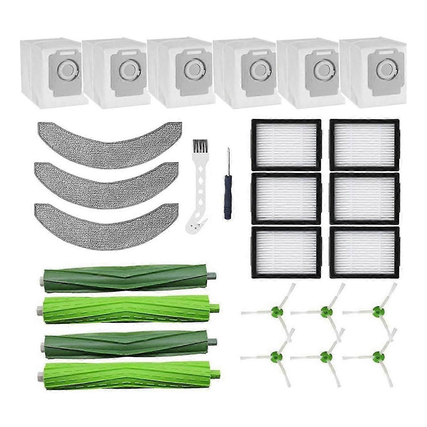 For Combo J7+/Plus, Multi- Rubber Brushes