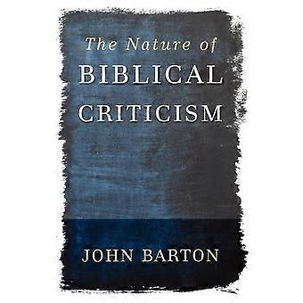 The Nature Of Biblical Criticism - John Barton - Paperback - en Book