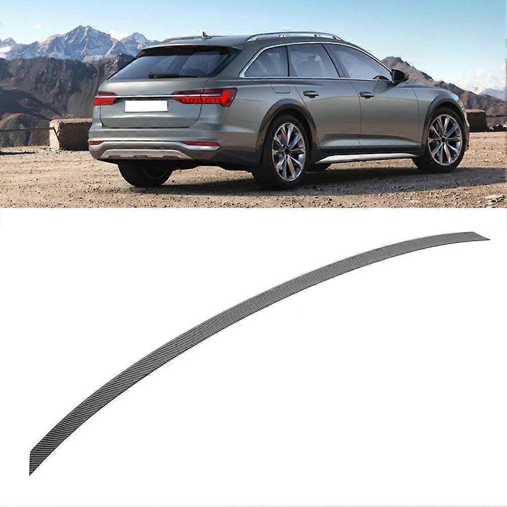 Carbon Fiber S6 Style Trunk Spoiler ABS Fit for A6 C8 2019+