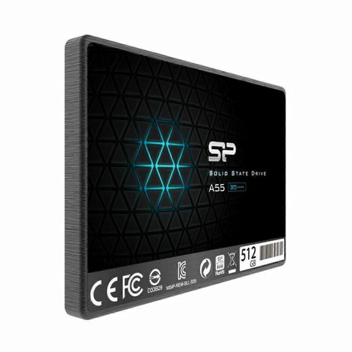 Hard Drive Silicon Power SP512GBS3A55S25 512 Go SSD