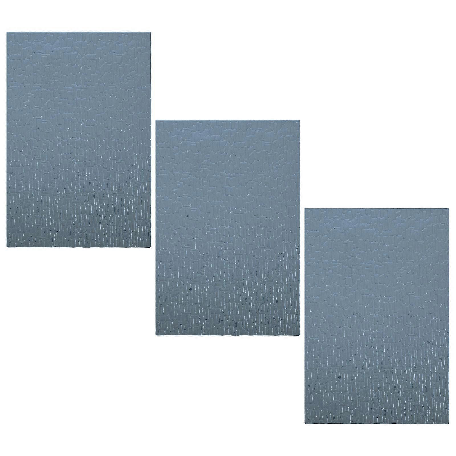 Miniature Roof Tiles Model Tiles for Model Building 15Pcs Blue Plastic