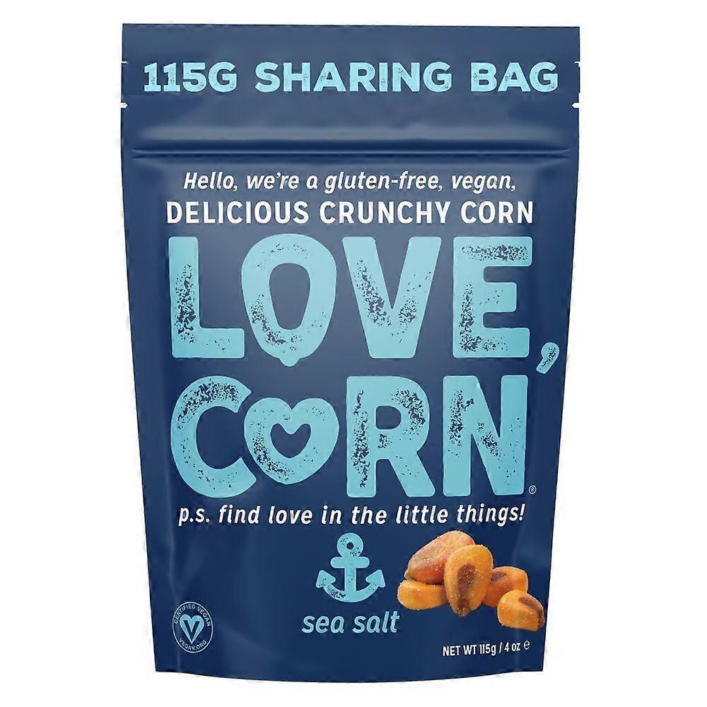 Love Corn Sea Salt Corn Snack 115g - 6 Pack