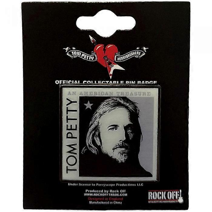 Tom Petty & The Heartbreakers American Treasure Pin Badge