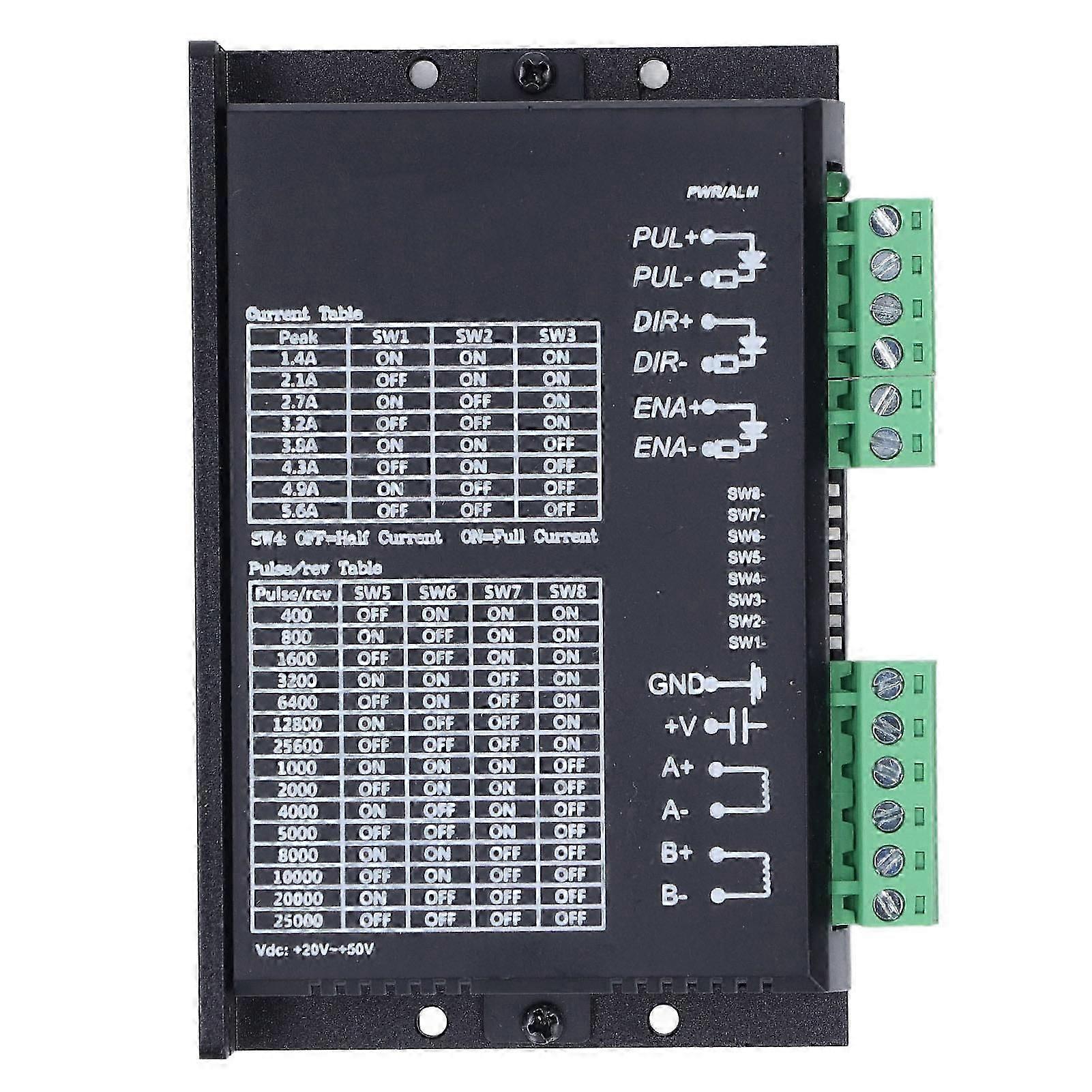 For Stepper Motor Driver DSP Controller Digital 1.4A?5.6A Adjustable DM556 for 57 60 86 Step