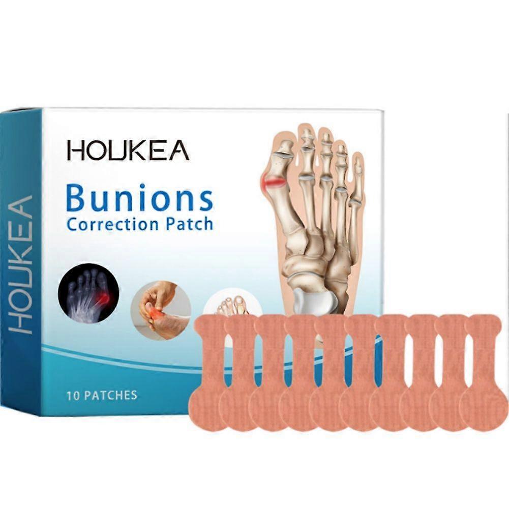 Bunion Toe Care Patches - Toe Separator For Anti - Rubbing, Relieves Discomfort, Daily Toe & Foot Tip Protection