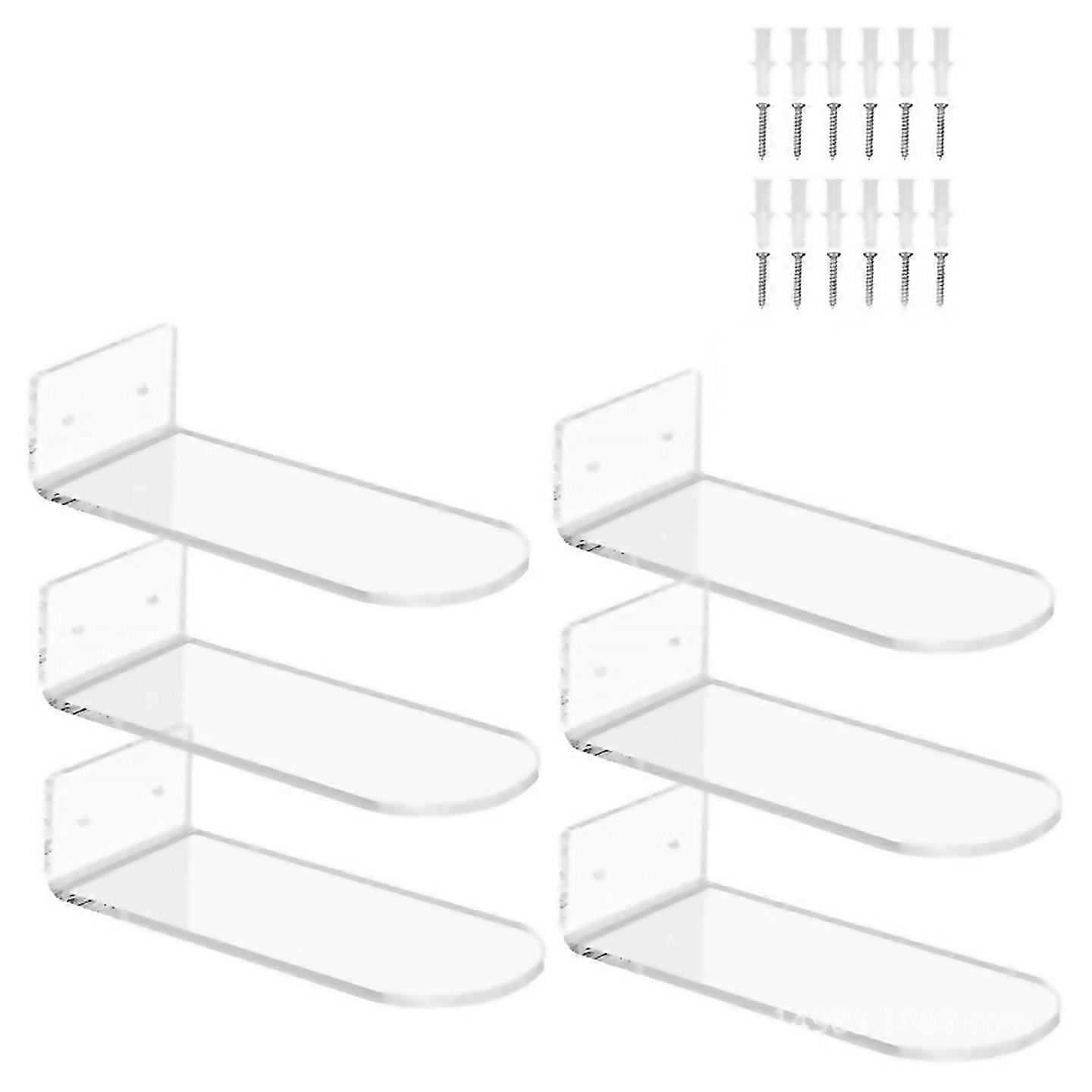 For Plastic Floating Shoe Display Rack Sports Shoe Wallmounted