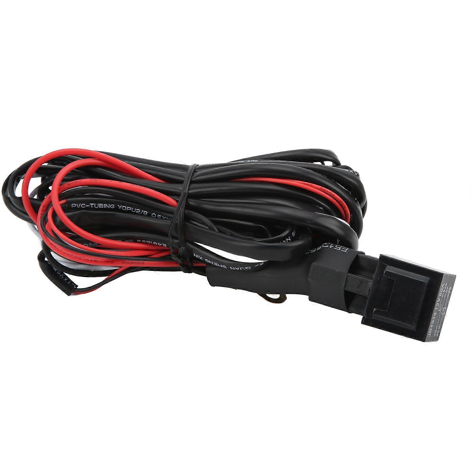 LED CCFL Angel Eyes Relay Wire Harness Fade On Off Function Replacement for E46 3 Series