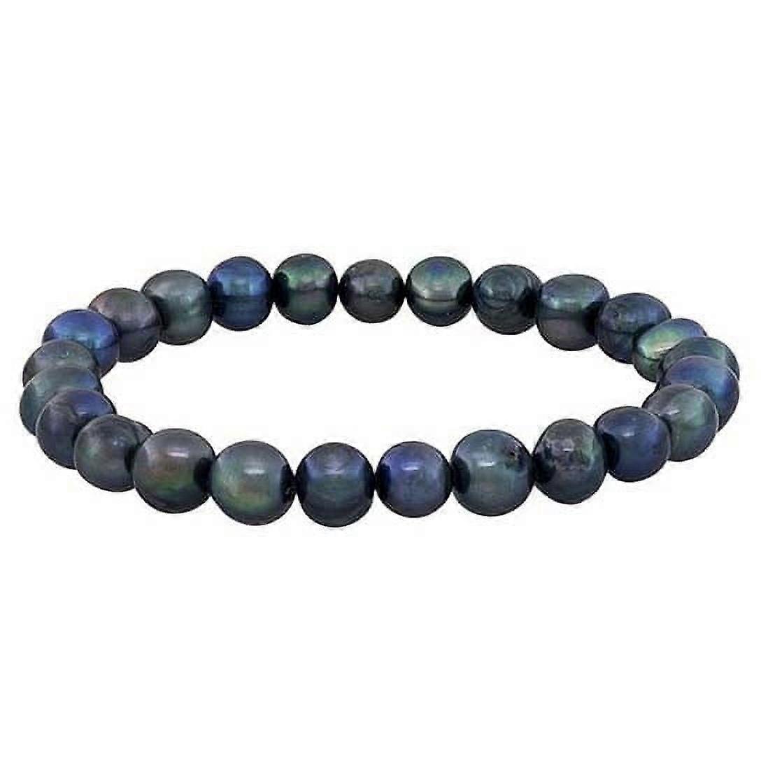 Genuine Freshwater Pearl Stretch Bracelets Stackable 7.5 Inch Multiple Colors