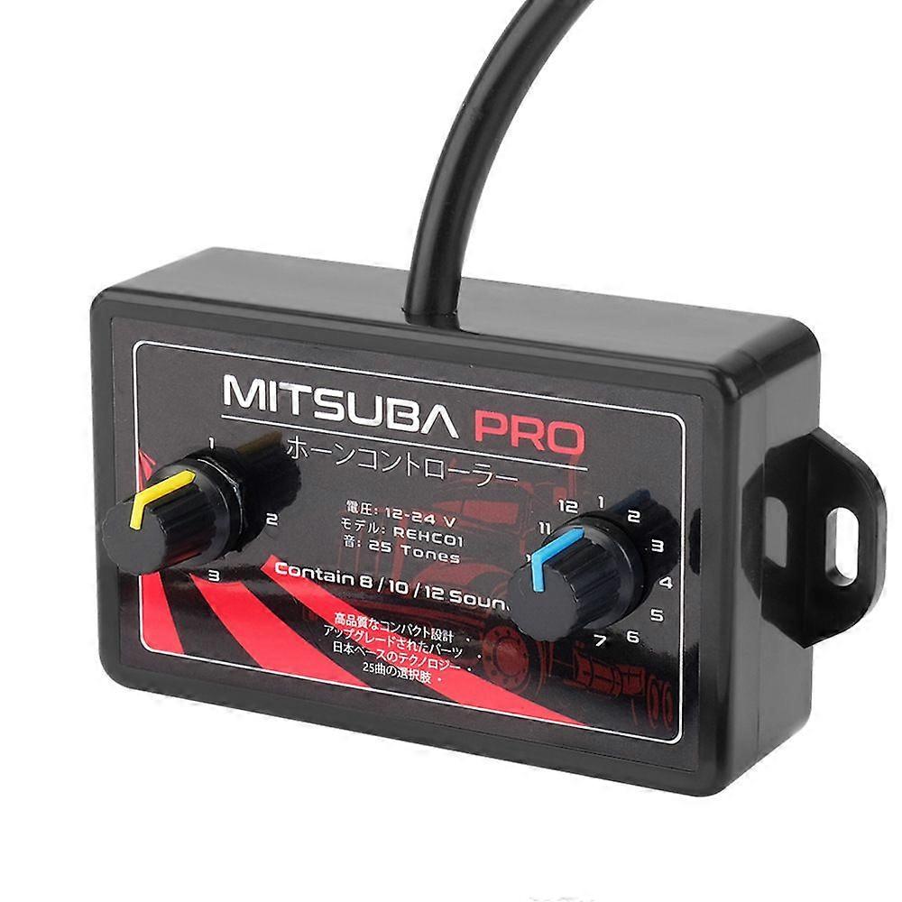 12V/24V Universal Best-Selling 25-Tone Button Adjustment Multi-Tone Speaker Snail Controller