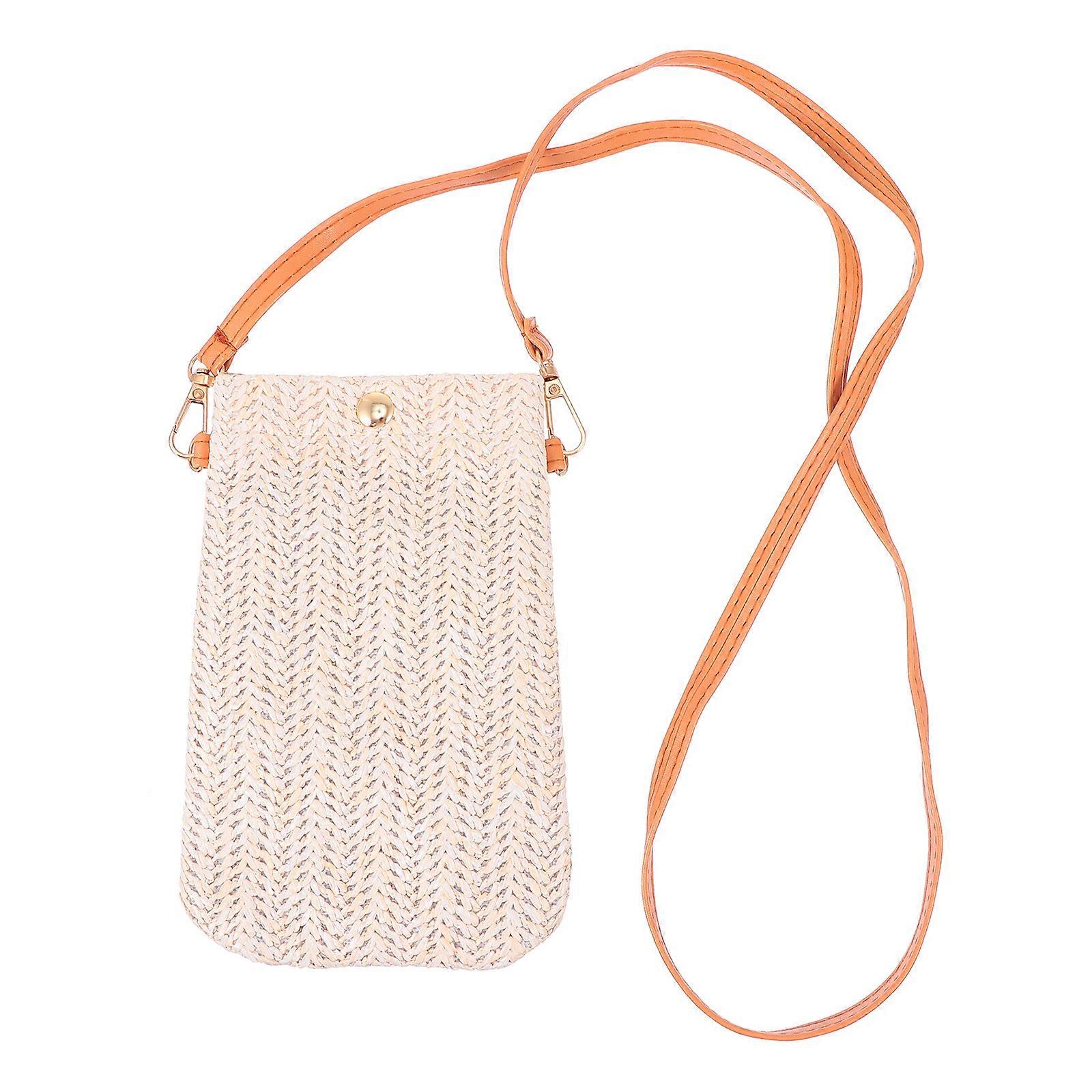 Bag Summer Beach Bag for Storage Use 1Pcs Beige Durable Design