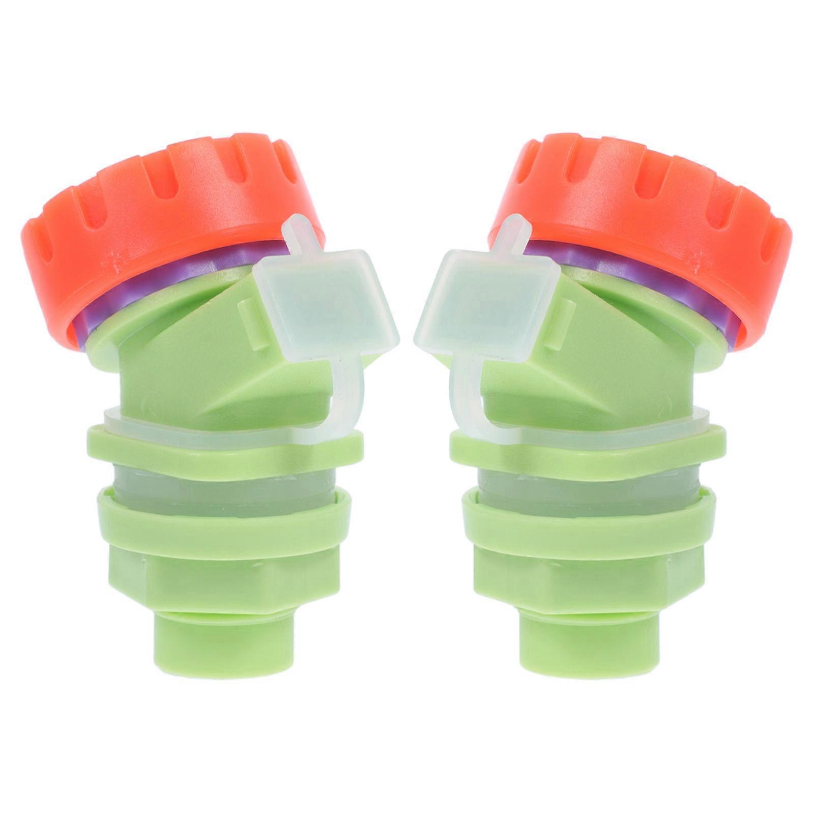 Drink Dispenser Replacement Spigot for Tea Faucet 4Sets ABS Material