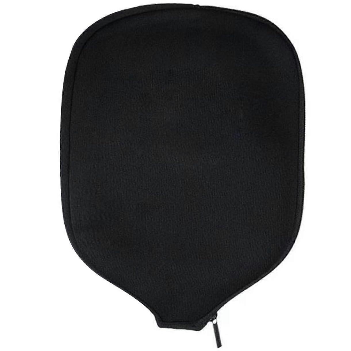 Ball Paddle Protective Cover Reusable Racket Sleeve Lightweight Portable Case Black For Rackets