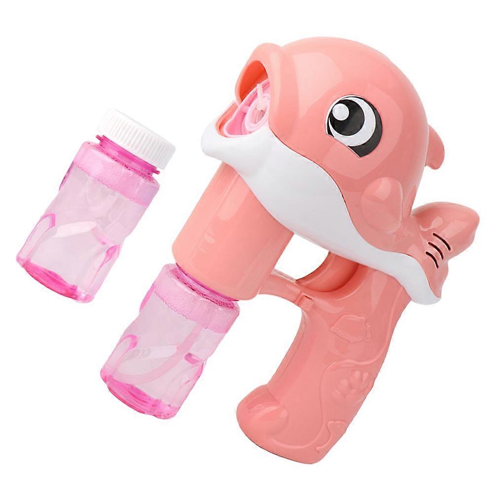 Electric Bubble Machine Toy Kids Dolphin Bubble Play 1Set