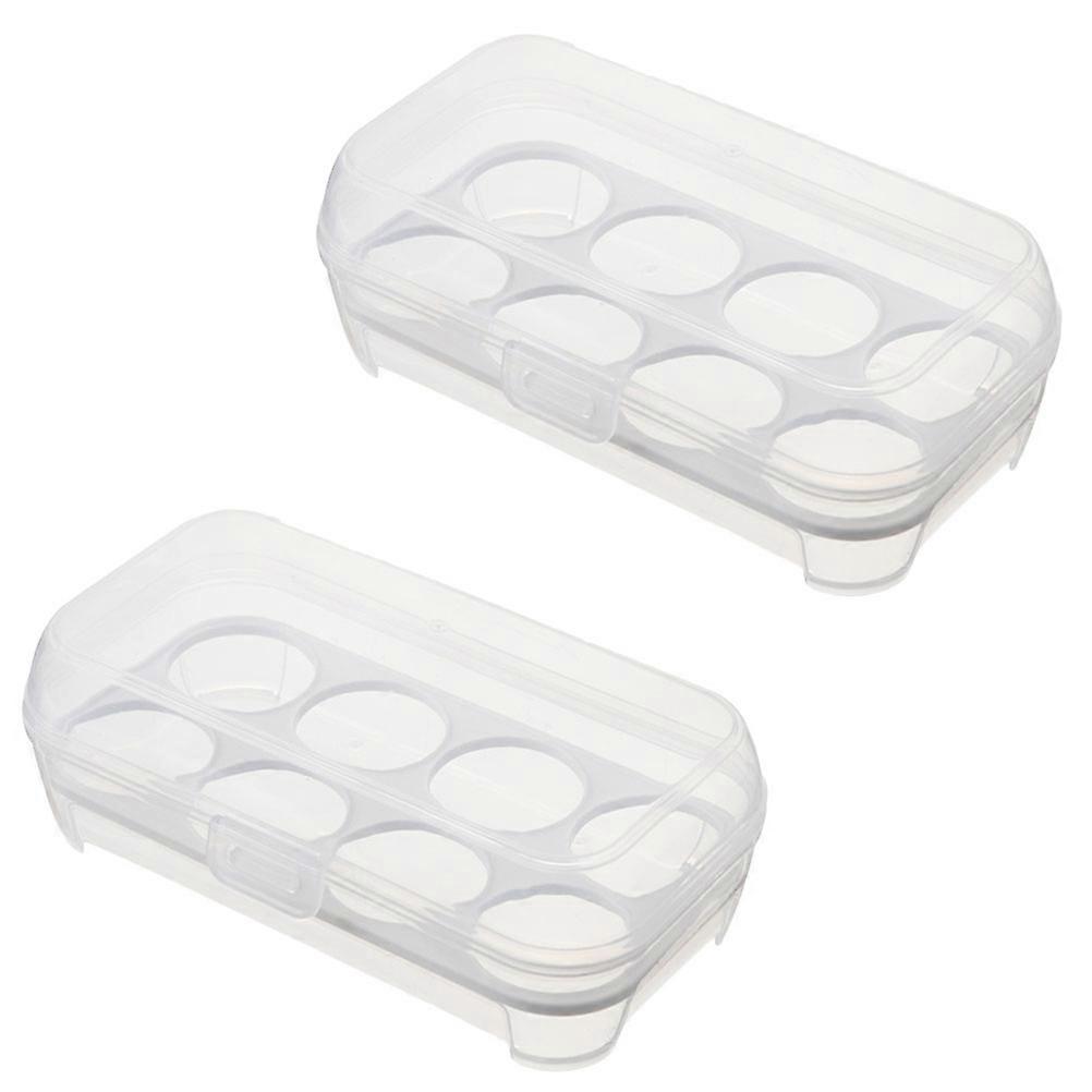 Refrigerator Egg Trays Egg Holder for Kitchen Storage 4Pcs Set