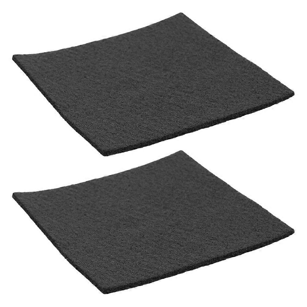Soft Graphite Carbon Felt for Vacuum Furnace Insulation 2Pcs Thermal Protection