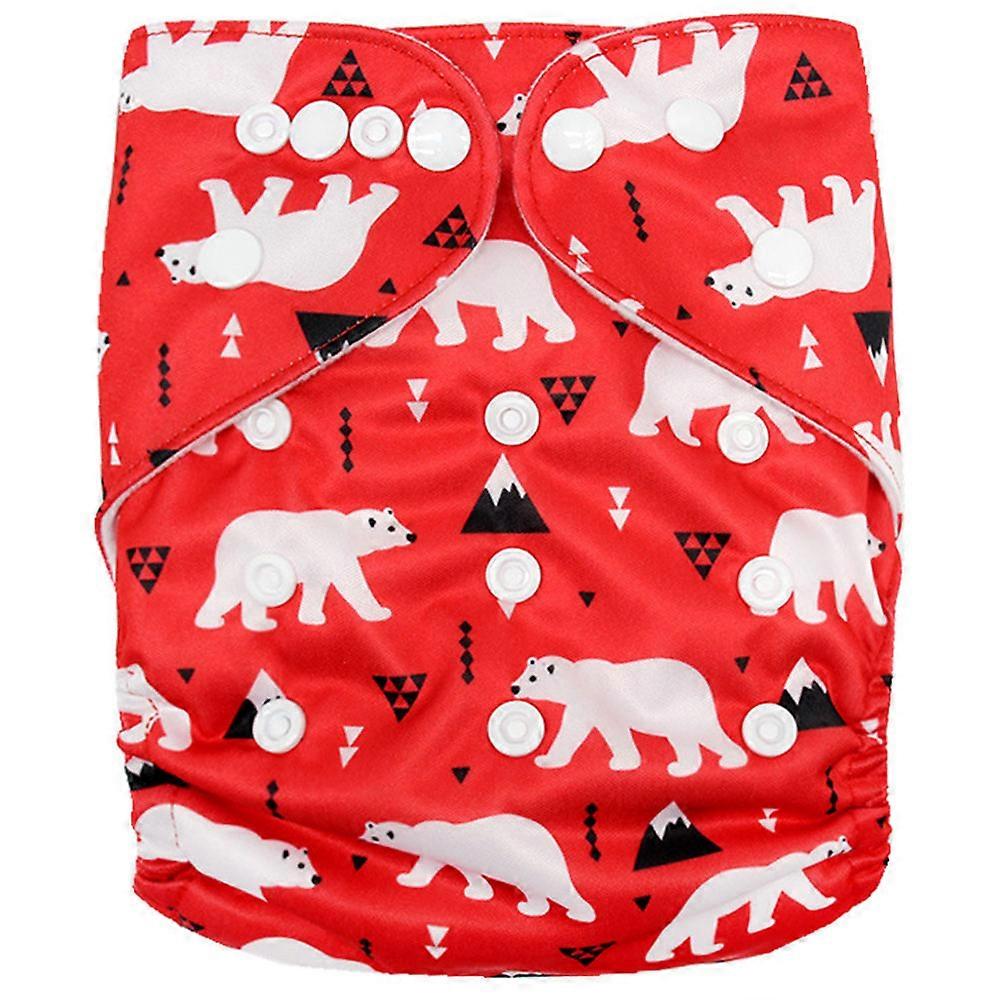 Washable Diaper 6Pcs Baby Diaper Printed Diaper Assorted Color For Baby Photograph