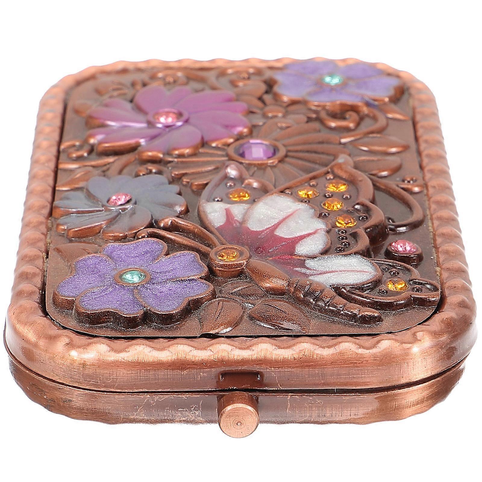 Creative Foldable Makeup Mirror Double- Cosmetic Mirror 7Pcs Collection