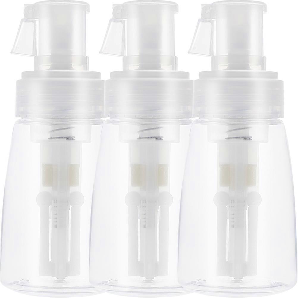 Empty Powder Spray Bottle for Storage 6Pcs Transparent Spray Bottles