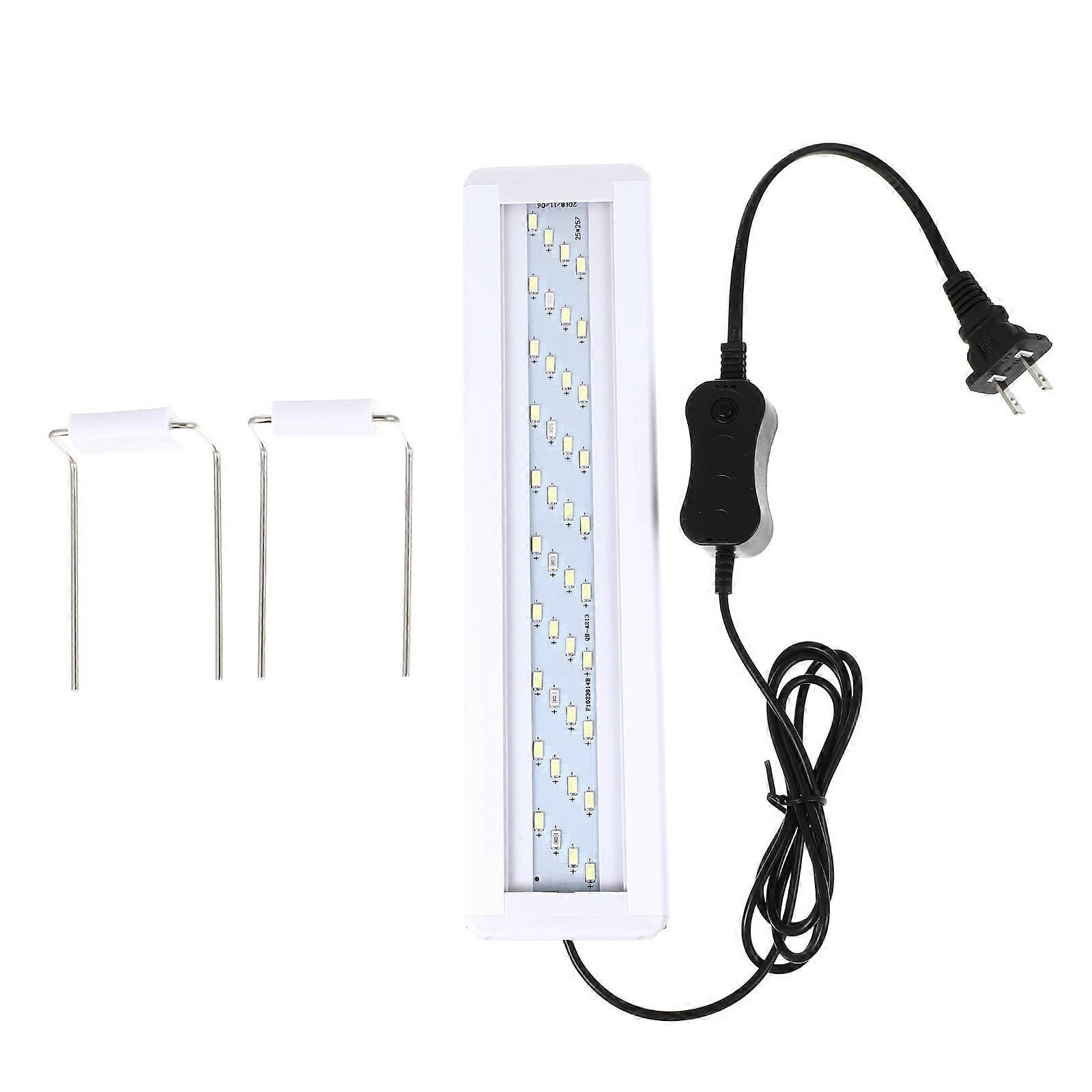 Fish Tank Lighting Tool Plastic LED Aquarium Clip Light for 2Pcs