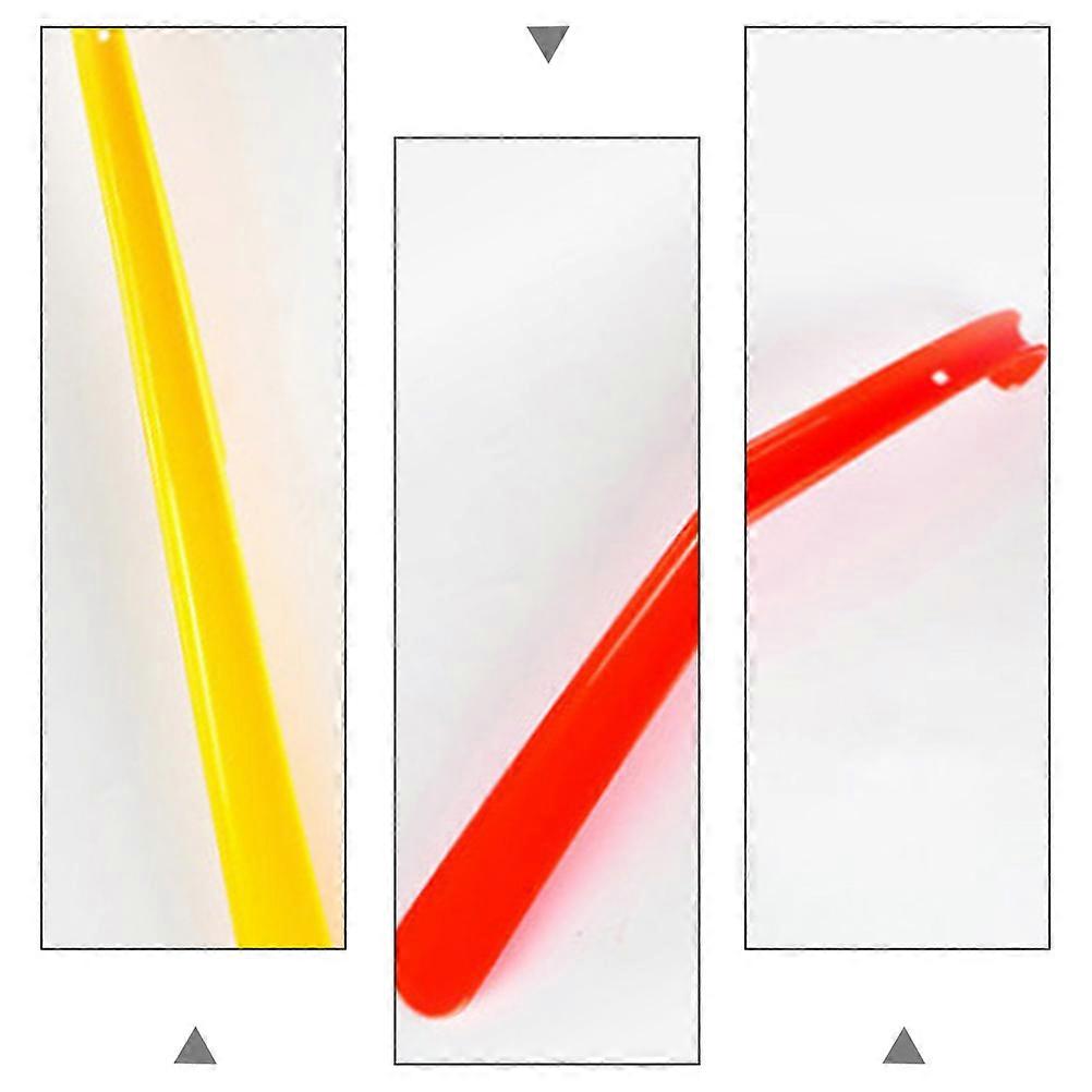 Thick Shoe Horn Lazy Shoe Lifter Home Use Lightweight Design Improve Durability 23.19X1.57X1.18In 2Pack