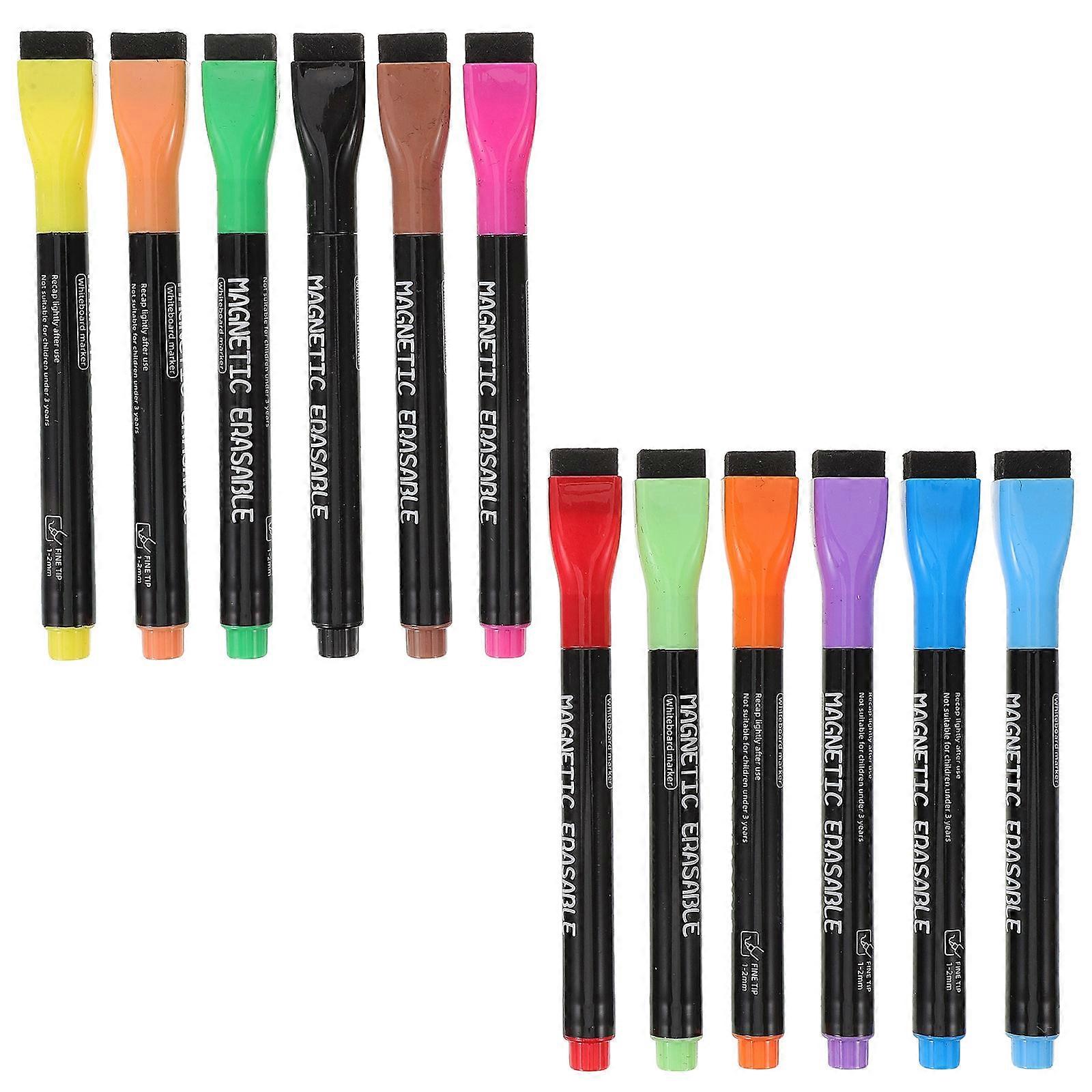 4Sets Whiteboard Dry Erase Markers for Writing Use Assorted Color
