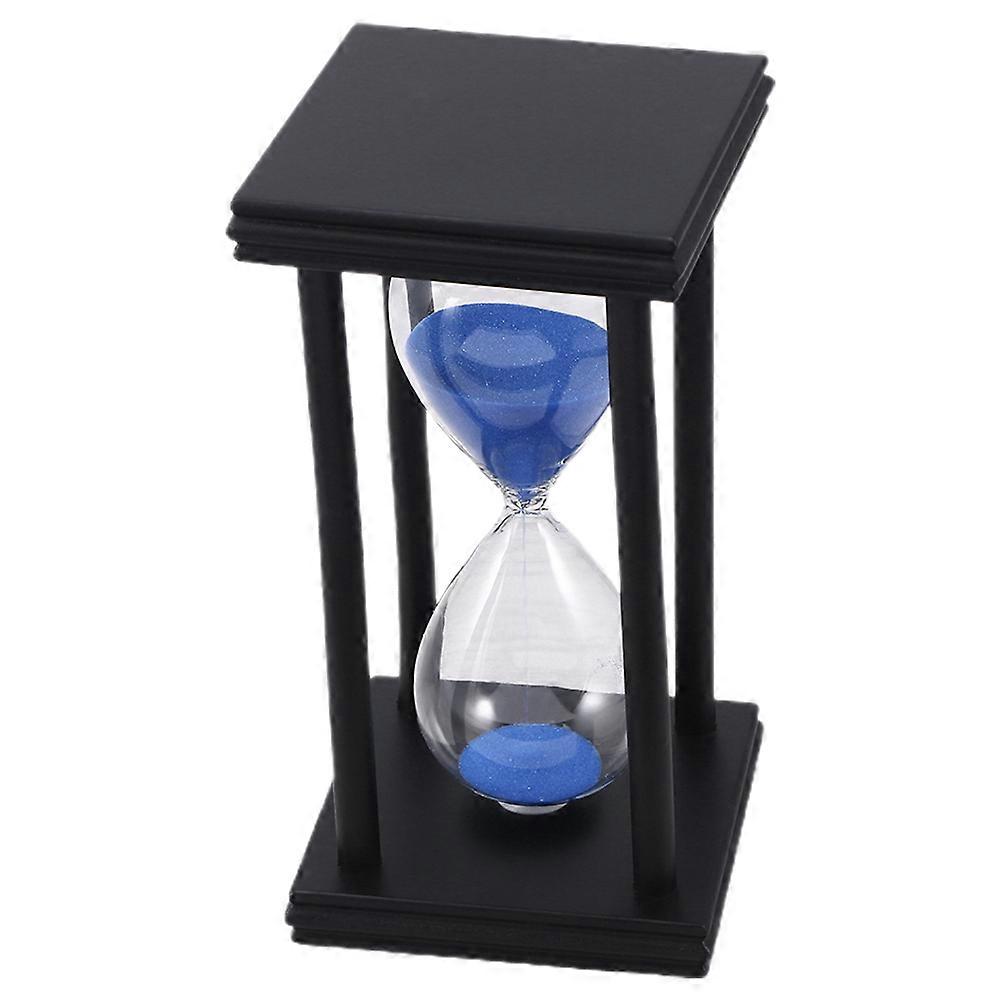 Wood Sand Timer Square Shape Desktop Decor For Friends Family 15 Minutes Timer 1Pack