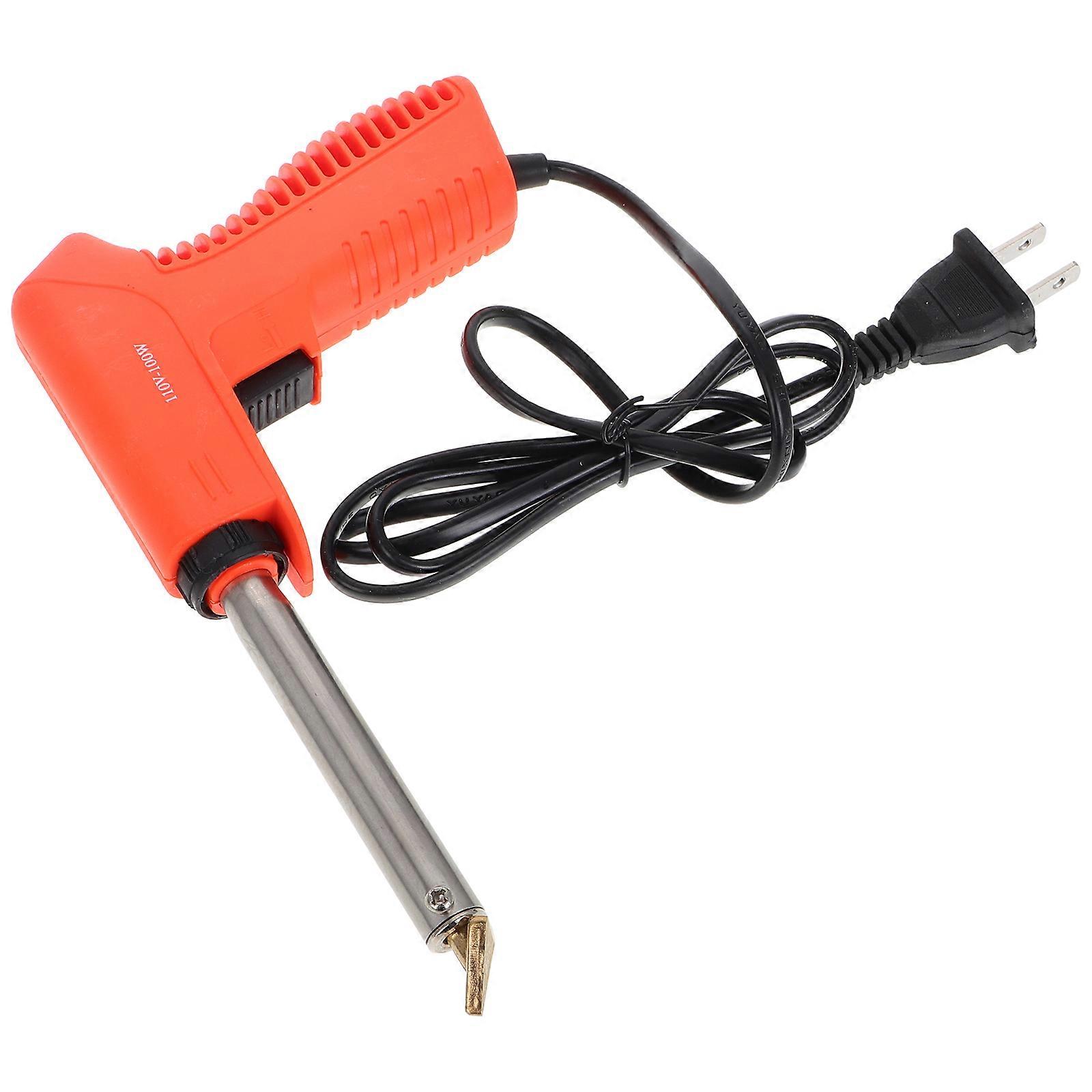 Cordless Plastic Welding Machine Designed For Car Bumper Repair And Professional Mechanics 2Pcs Red Welding Tool