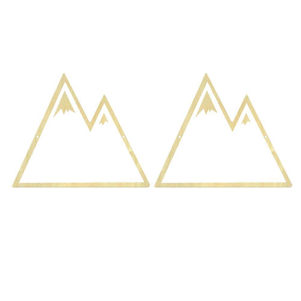 Creative Hanging Mirror Mountain for Reflection 4Pcs Set